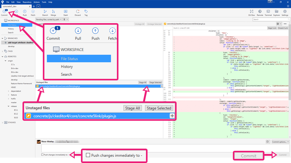 sourcetree discard committed changes sourcetree discard committed changes